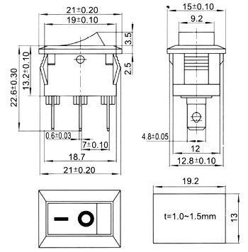 Перемикач MRS-102-С