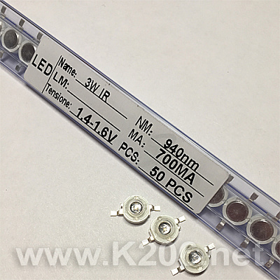 Інфрачервоний (ІЧ) LED 3W IR 940nm