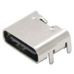 Гнездо USB Type-C 6pin угловое C-04