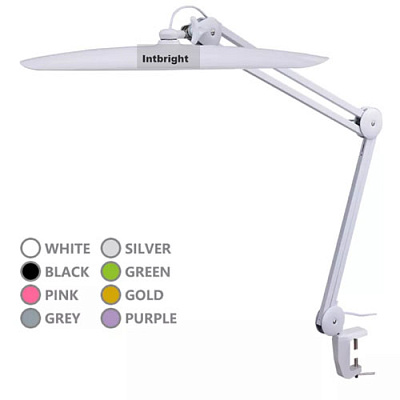 Лампа настольная 9501LED-7, 117 LED Серебро