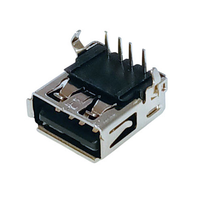 Гнездо USB тип A угловое