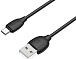 USB кабель BOROFONE-BX19 Micro Black 1m