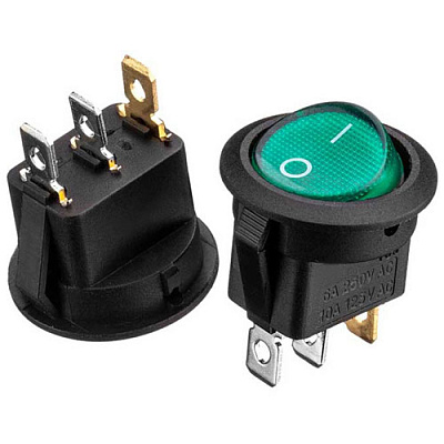Переключатель MIRS-101-8/G (KCD1-101N-8)