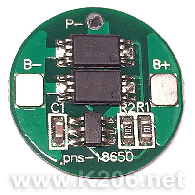 Плата защиты BMS 1S 6A