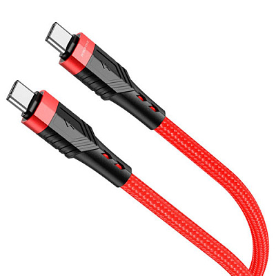 Кабель Type-C to Type-C Borofone BU35 1.2m Red