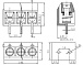 Клеммник CY301V-5.0-03P