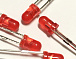 Светодиод 3mm красный диффузный