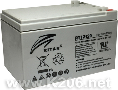 RITAR RT12120H (12V/12Ah)