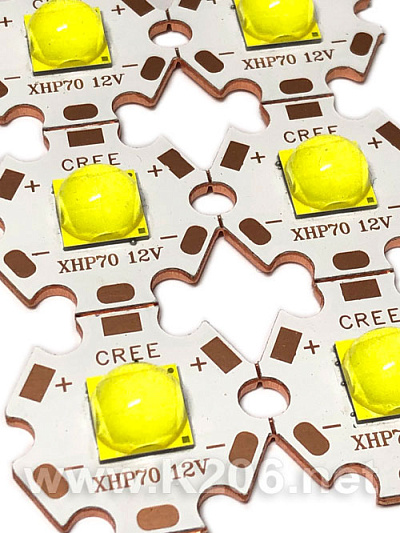 CREE XHP70.2 30W 12V (медь 20мм)