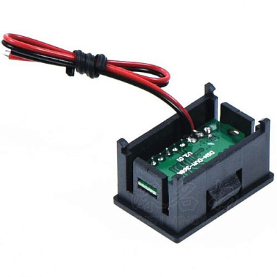 Вольтметр 4.5-30V-PANEL-RED