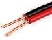 Кабель RED/BLACK RVB 2*0.3mm мідь