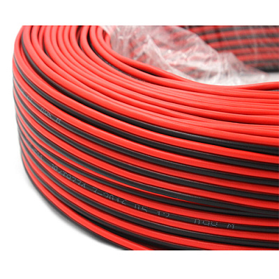 Кабель RED/BLACK RVB 2*0.5mm медь