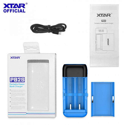 Power Bank Case Xtar PB2S BLUE