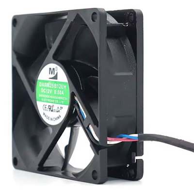Вентилятор DA08025B12UH 80х80х25мм 12V