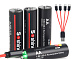 Аккумулятор AA Li-Ion Soshine 1.5V 2000mWh Protected USB Type-C