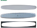 Лампа настільна 9501LED-7, 117 LED Срібло