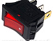 Перемикач KCD3-101V RED 15A-20A