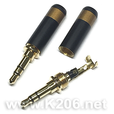Штекер 3,5mm HQ стерео Budweiser