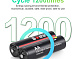 Акумулятор AA Li-Ion Soshine 1.5V 2000mWh Protected USB Type-C