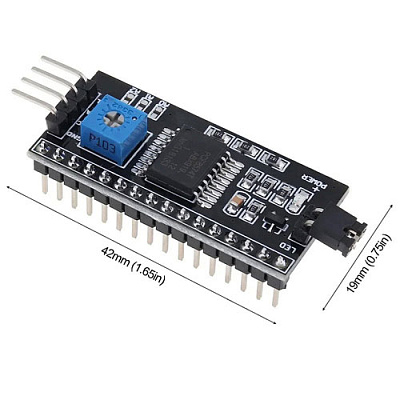 I2C/IIC интерфейсный модуль PCF8574T