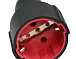 Розетка HOROZ 16A/220V із заземленням