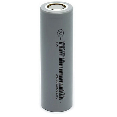 Акумулятор EVE INR21700/50E 5000mAh