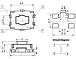 Кнопка SMD TS-A015 (3.5*3.0*2.0H)
