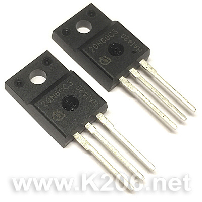 Транзистор N-Mosfet SPA20N60C3