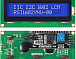 Дисплей LCD1602 + модуль I2C/IIC BLUE 5V