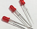 Светодиод 3mm красный диффузный