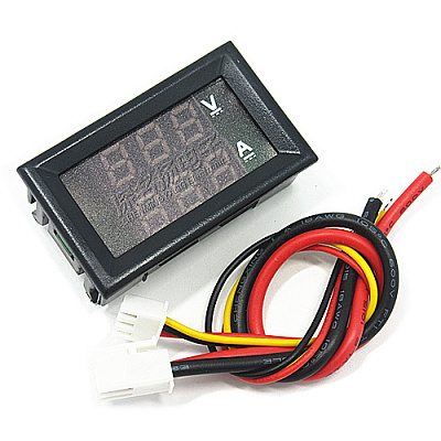 Вольтметр/амперметр 100V/50A-RG