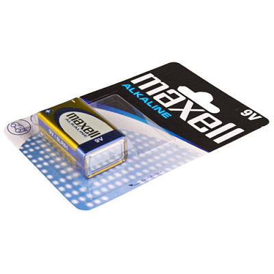 Батарейка Крона 9V Maxell Alkaline