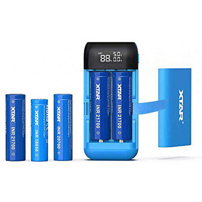 Power Bank Case Xtar PB2S BLUE