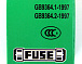 Запобіжник FUSE-50F 5X20 0.5A (500MA)