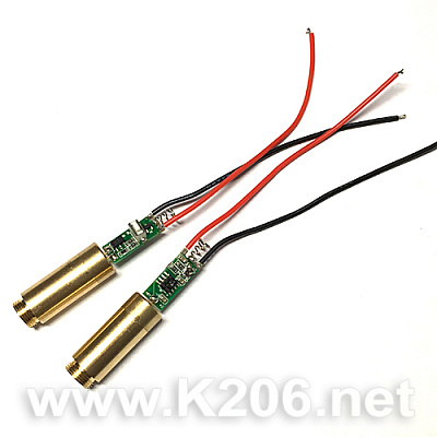 Лазер 12mm GREEN 532nm 5mW (точка)