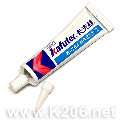 Клей-герметик Kafuter K-704 45г белый