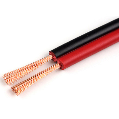 Кабель RED/BLACK RVB 2*0.5mm медь