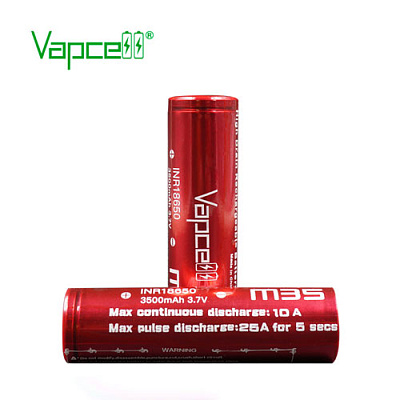Аккумулятор Vapcell INR18650 M35 PCB 3500mAh