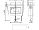Перемикач KCD3-103 RED 15A-20A, 3 pin