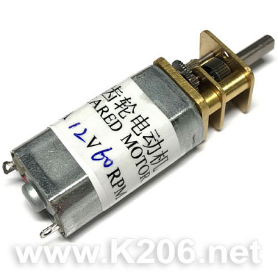 Мотор-редуктор 13GA-12V-60RPM