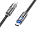 Кабель Type-C to Type-C Hoco U122 1.2m Black