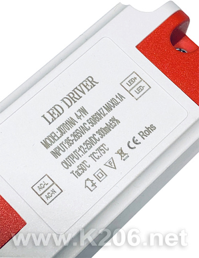 LED драйвер J0701NA 4-7W BOX