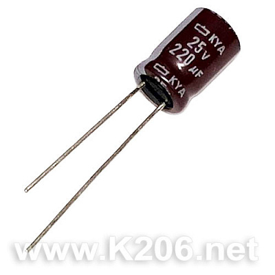 Конденсатор KYA-220/25V Low ESR