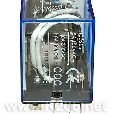 Реле JQX13F-4C-DC12V (LY4J)