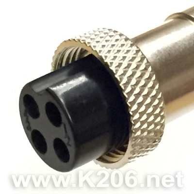 Разъем GX20-4F
