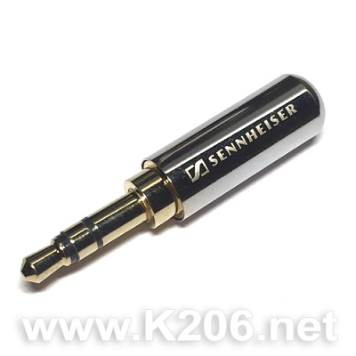 Штекер Sennheiser 3-pin 3.5mm / SILVER