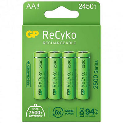 Аккумулятор GP Recyko 2500 (GP250AAHC-2EB4)
