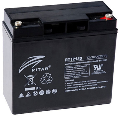 RITAR RT12180 (12V/18.0Ah)