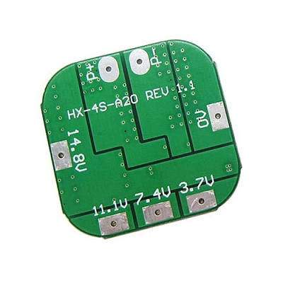 Плата захисту HX-4S-A20 (BMS-4S-20A)