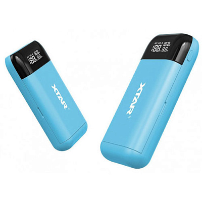 Power Bank Case Xtar PB2S BLUE